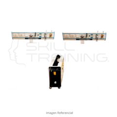 KIT 2x Cenefa Gases c/ Compresor Compartido