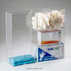 Dispensador - Guantes-Delantal-Mascarilla Kit