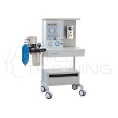 Anesthesia machine with 1 vaporizer