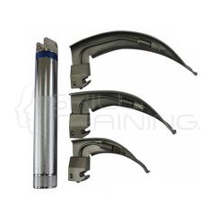 McIntosh Laryngoscope w/ Light - 3 blades