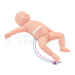 Simulador Neonatal de Resucitación Cardiopulmonar con  inserción de PICC e IVC