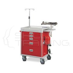 Carro de Paro 3 cajones Rojo Mod C-324-P2B-2R