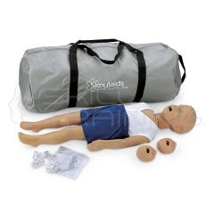 Maniquí de RCP con bolsa de transporte Kyle (3 años) - Simulaids