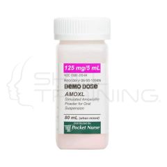 Demo Dose® Amoxicilln Amoxl 125mg 5mL Suspens