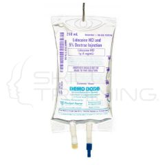Demo Dose® Lidocain HCl D5 Premix250ML 1g/250