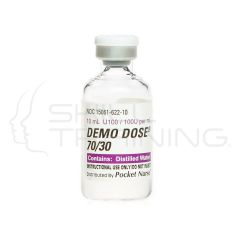 Demo Dose® 70/30 Insuln 100 units mL 10 mL