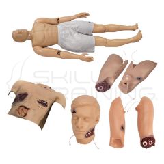 Trauma Randy Flash Moulage Overlay