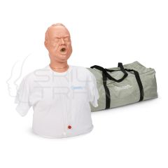 Obese Choking with carry bag