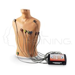 Entrenador de ECG de 15 derivaciones