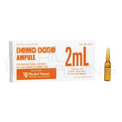 Demo Dose® 2 ML Amber Ampule (cajax10unid)