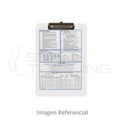 Nursing/Medical Clipboard Imprinted - White