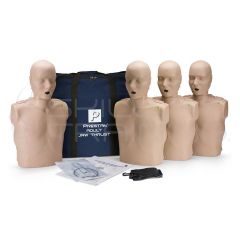 Torso Adulto RCP PRESTAN con Monitor de Ritmo de Compresión (Pack de 4)