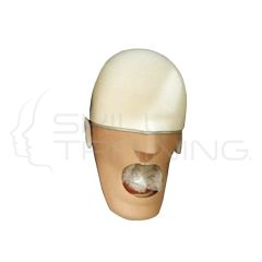 Mascara Facial con Drenaje para Simulación Dental