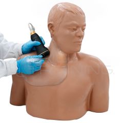 Modelo de Entrenamiento  de Ultrasonido Vascular Central Bomba Manual