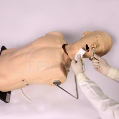 Simulador de Cuidado Traqueal y Tubo Nasogástrico